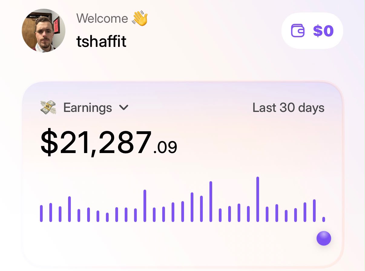 Fitness UGC creator result and social proof screenshot 19